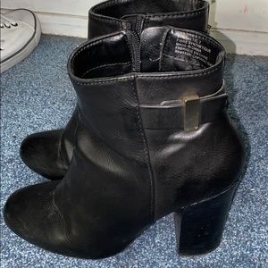 Express Black Booties